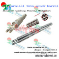 High Quality Bimetallic Twin Parallel Double Screw And Barrel 